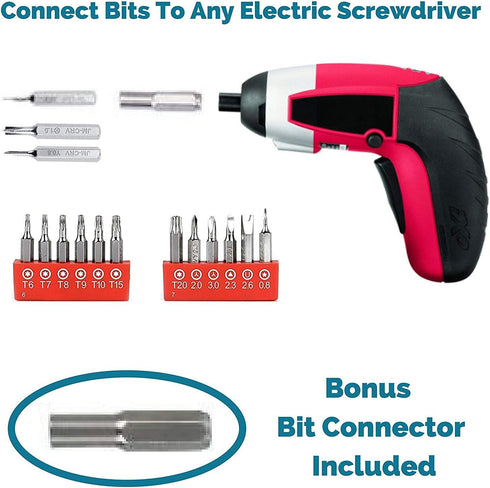 62 in 1 Precision Screwdriver Set - Computer Repair Tool Kit with Extra Magnetic Specialty Steel Multi Bit