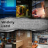 UPIQNG LED Fake TV Light Anti-Thief TV Simulator Burglar Deterrent Fake Television Home Security Light Crime Prevention