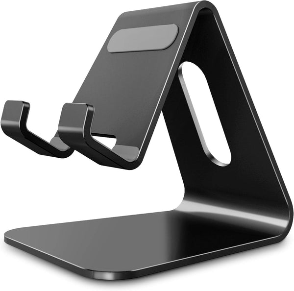 CreaDream Cell Phone Stand, Cradle, Holder, Aluminum Desktop Stand for Switch, All Smart Phones, iPhone 11 Pro Xs Max