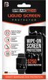 BREAK FREE Liquid Glass Screen Protector with $250 Coverage, Wipe On Scratch and Shatter Resistant Nano Protection for