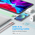iPhone Charger 3Pack 10 FT, Apple MFi Certified Lightning Cable Fast Charging Cord Compatible with iPhone 14 13 12 11