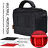 FOSOTO Compact Camera Shoulder Bag Case with Waterproof Rain Cover for Canon EOS M50 PowerShot SX420 SX430 SX70 SX50