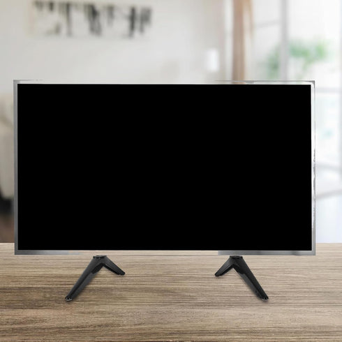 BESPORTBLE 1 Set 28-65 Inch TV Stand Legs: No Drill Smart TV Tabletop Base Support/Leg Stand Non-Slip Compatible