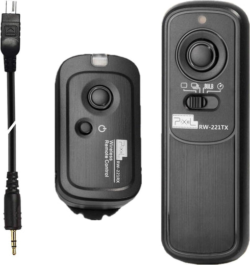 Pixel 2.4G Wireless Remote Control DC2 Shutter Release for Nikon MC-DC2 Z7 Z6 D5600 D3300 D5000 Cameras