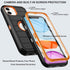 Heavy Duty Shockproof Drop Protection Case for iPhone 11 with Belt Clip Holster & Built-in Screen Protector