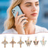 6 Butterfly Dust Plug Charm - Pcs Butterfly Flower Cross Dust Plug Charm Type C With Kindle and Phone Usb C Charging