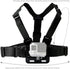 ACUVAR Chesty Body Mount Strap Harness for GoPro Hero 12, 11, 10, 9, 8, 7, 6, 5, 4, 3+, 3, 2, 1, Max, AKASO, DJI Osmo