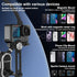 Magnetic Neck Phone Holder, 4 in 1 Neck Mount for Phones, Action Camera, Hand Free Cell Phone Neck Holder for Recording