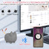Portable Bluetooth Speaker, Cute Cat Mini Wireless Speakers with Loud Stereo Sound, Built-in Mic, Dual Pairing, 40H