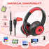 85/94 Kids Headphones Wired with USB C Plug, dB Volume Limit Foldable USB Type C Headphones for Kids Boys Girls, Plug