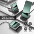 Wireless Charger for Samsung Z Flip 6 - 2 Pack, Foldable Wireless Charging Stand for Galaxy Z Flip Series, No Adapter