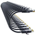 24 Pack 5e 6 RJ45 PS5, Snagless Short Cat Ethernet Cable - Ft, High-Speed Internet Network Cable, PoE, Connector