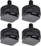 SLOW DOLPHIN 1/4 Inch Hot Shoe Mount Adapter Tripod Screw for DSLR Camera Rig (4 Packs)