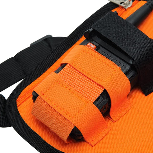 Universal Radio Chest Harness, Tactical Vest Nylon Military Vest, Chest Rig Pack Pouch Holster