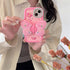 Cute 3D Butterfly iPhone 15 Pro Case, iPhone 14 Pro & 13 Pro with Kickstand, Shockproof Silicone Protector for Girls.
