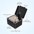 JJC AAA Battery Hard Case with Detachable Tester, 44 Slots Water-Resistant Storage Organizer for Household Batteries