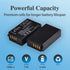 Pickle Power EN-EL20 Battery and Charger Compatible with Nikon Coolpix P1000, P950, and More