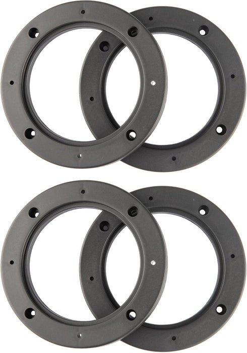 4 Inch Speaker Spacer Adapter Ring Mounting Bracket 4 PCS, Universal Fit 4 Plastic Speaker Ring Adapter