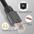 VCELINK RJ45 Connector Tool-Free, CAT6A Field Termination Plug, Gold Plated Modular Plug for 23 to 26 AWG Network Cable