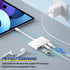 USB C to USB Adapter - 3 in 1 USB C to 3.5mm Audio Adapter for iPad