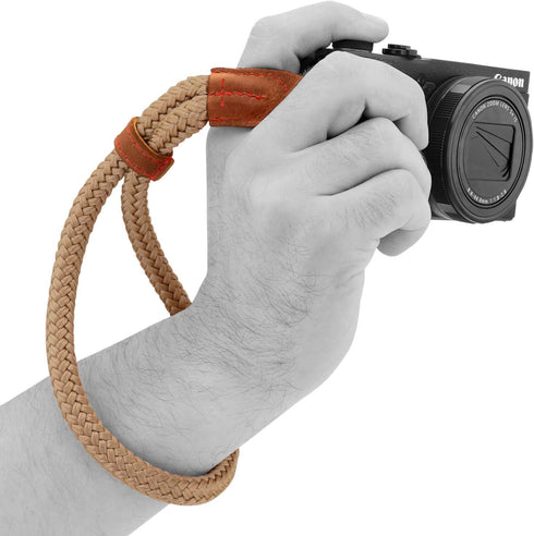 MegaGear SLR/DSLR Camera Cotton Wrist Strap Comfortable & Durable Wrist Strap for