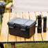 KIWIFOTOS 58 Slots Battery Case Holder with Tester, IP67 Waterproof Outdoor Storage Organizer for AA AAA Batteries