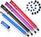 2-in-1 Universal Capacitive Stylus Pen for All Touch Screen Tablets & Cell Phones with 20 Extra Replaceable Tips (Pack