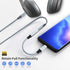 USB C to 3.5mm Jack Adapter, USB Type C to Aux Headphone Jack Dongle Cable, Type C to 3.5mm Headphone Auxiliary Digital Audio Headphone Adapter for Samsung Galaxy S23 S22 Note10 A80 Huawei P60,xiaom