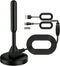 Generic TV Antenna, Indoor Outdoor Digital HDTV 4k 1080P Channels - Magnetic Base