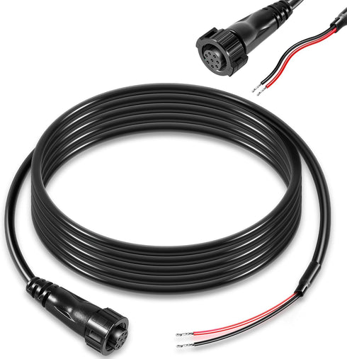 Bonbo PC 12 Power Cord 6' Power Cable Fit for Humminbird SOLIX and