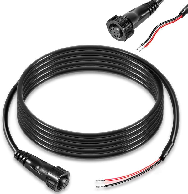 Bonbo PC 12 Power Cord 6' Power Cable Fit for Humminbird SOLIX and