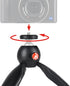 Manfrotto MTPIXIMII-B, PIXI Mini Tripod with Handgrip for Compact System Cameras, for DSLR, Mirrorless, Video, Made