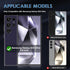 [2+2 Pack Flexible TPU Privacy Screen Protector for Samsung Galaxy S24 Ultra, Anti-Spy Tempered Glass Film