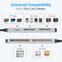Rytaki Pro 2.0 3.0 5Gbps 5 1 5 CFast Card Reader, USB C CFast Card Reader CFast/CF/SD/TF/XD - in Memory Card