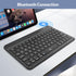 Rii RK302 Ultra-Slim Bluetooth Keyboard for ipad,iPhone,Android,Samsung,Windows,Mac,Linux,Tablet,Laptop, Rechargeable