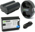 Fujifilm NP-W235 Dual Charger & Battery (2-Pack) for X-H2S, GFX 50S II, GFX 100S, X-T4, VG-XT4 Vertical Grip