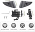 JeCar Phone Holder for 2018-2023 Dodge Ram 1500, A-Pillar Phone Mount Accessories, Aluminum Alloy