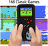 WeLohas Gameboy Case for iPhone 11, Handheld Retro 168 Classic Games, Anti-Scratch Shockproof Phone Cover, Black