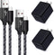 Fast Charging Micro USB Cable 6ft with Wall Charger for Samsung Galaxy S6 S7 J3 J7 Note 5, LG Stylo, Tablet, Kindle