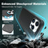 TENOC 16 6.9 Inch Phone Case Compatible with iPhone Pro Max, Black Case Anti-Fingerprint Protective Bumper Matte Cover