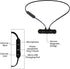 iJoy Bluetooth Wireless Sport Earbuds IPX4 Sweatproof Headphones with Microphone, Noise Cancelling for Workout,