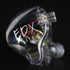 KZ EDX Lite in-ear Headphones, HiFi Earphones with Detachable Cable, Audiphiles ‘in-ear Monitor (Transparent)