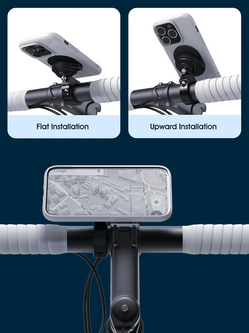 sincetop Series Q Quad Bike/Motorcycle Phone Mount, Quick Lock & Release, Aluminum Alloy Holder