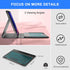 Keyboard Case for Samsung Galaxy Tab S9+ Plus 12.4 inch, 7 Colors Backlit, Magnetic Detachable, Bluetooth Connection,