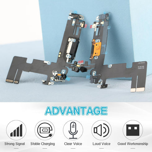 Replacement for iPhone 13 Charging Port Dock Connector for iPhone 13 Charging Port Replacement USB Charger Board Flex Cable Assembly Accessories with Repair Tools