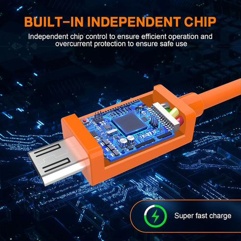 Sqrmekoko Charger Power Supply Cable for JBL Flip4, Flip3, Charge2+, Charge3, Pulse2, Pulse3, Clip2 Speaker