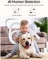 HIGSEEU 4K Wireless Security Camera, WiFi Indoor Camera, Cameras for Home Security, Baby Monitor, Nanny Cam with Night