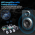 2 Pack ZK-1001U 5.3 100W 9-24V Bluetooth Mono Amplifier Board with TWS & Boost Circuit, Mini Audio Amp for Home Outdoor