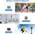 SENSYNE 62" Phone Tripod & Selfie Stick, Extendable Cell Phone Tripod Stand with Wireless Remote
