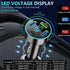 86W Super Fast Car Charger with USB Phone Accessories, Cigarette Lighter Adapter with QC USB-C Type C for 12-24V